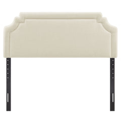 Magnolia Ecru Upholstered Fabric Queen Size Headboard - Ornate Home