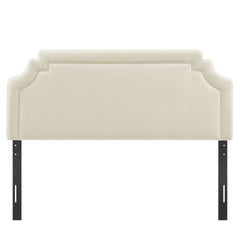Magnolia Ecru Upholstered Fabric Queen Size Headboard - Ornate Home