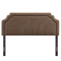 Magnolia Mocha Upholstered Fabric Queen Size Headboard - Ornate Home