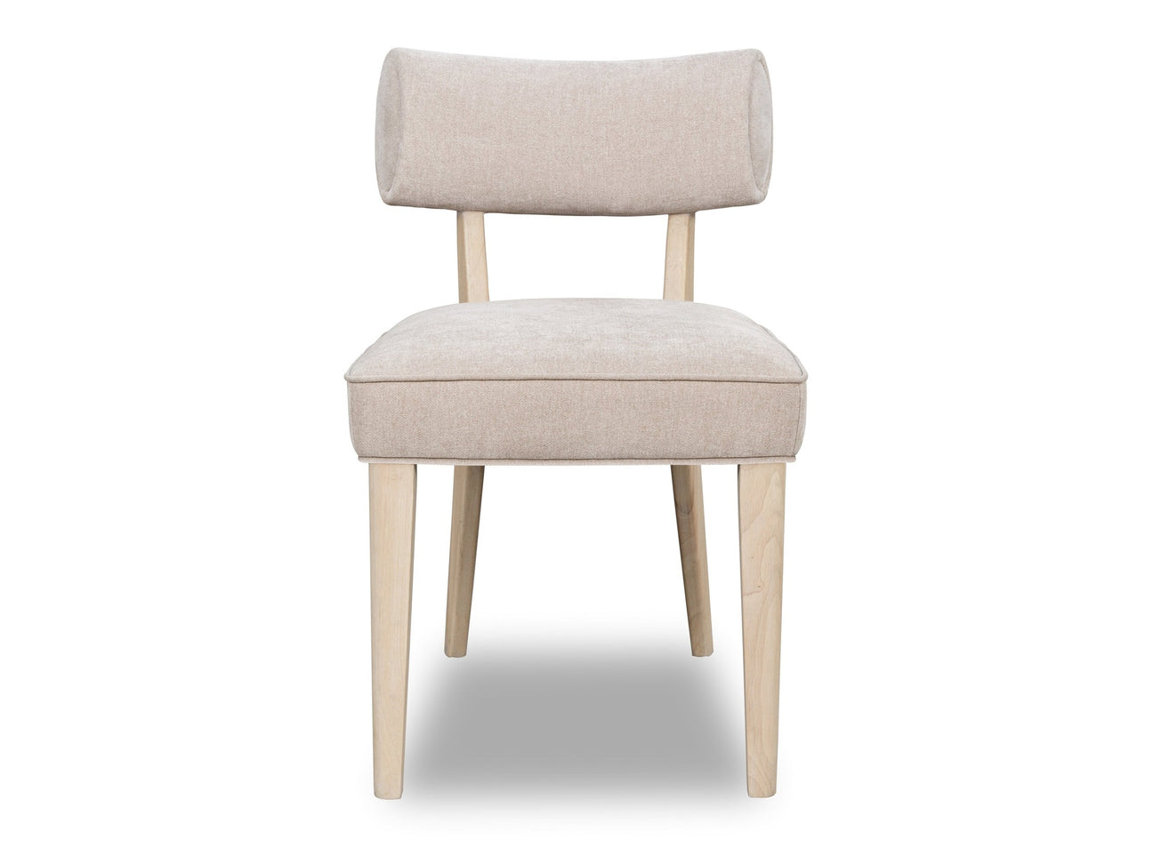 Magnolia Wood Frame Upholstered Dining Chair in Brown Sugar Chenille (Set of 2) - Ornate Home