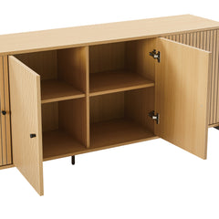 Magnolia70.9" Sideboard in Natural Oak - Ornate Home