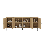 Magnolia70.9" Sideboard in Natural Oak - Ornate Home