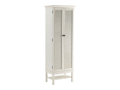 Magnoliatall White Cabinet - Ornate Home