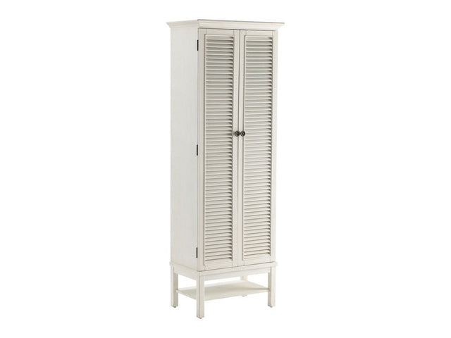 Magnoliatall White Cabinet - Ornate Home
