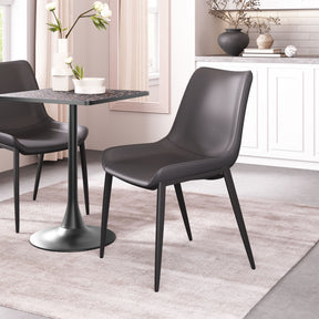 Magnus Black Dining Chair (Set of 2) - Ornate Home