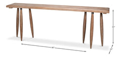 Magnus Natural Console - Ornate Home