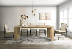 Magnus Oak 66" Rectangular Dining Set - Ornate Home
