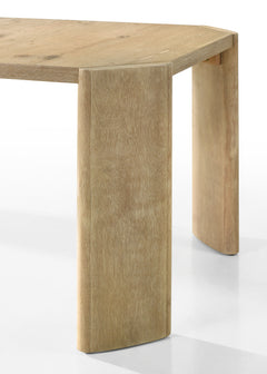 Magnus Oak 84" Rectangular Extendable Dining Table