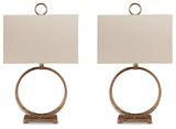 Mahala Antique Gold Table Lamp (Set of 2) (Online Special Price) - Ornate Home
