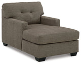 Mahoney Brown Sofa and Chaise (Online Special Price) - Ornate Home