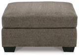 Mahoney Chocolate 2-Piece Sleeper Sectional and Ottoman (Online Special Price) - Ornate Home