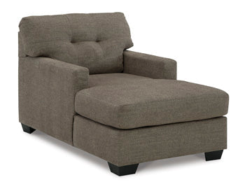 Mahoney Chocolate Chaise (Online Special Price) - Ornate Home