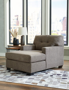 Mahoney Chocolate Full Sofa Sleeper & Chaise - Ornate Home