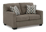 Mahoney Chocolate Loveseat (Online Special Price) - Ornate Home
