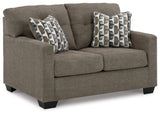 Mahoney Chocolate Sofa and Loveseat - Ornate Home