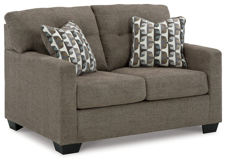 Mahoney Chocolate Sofa and Loveseat - Ornate Home