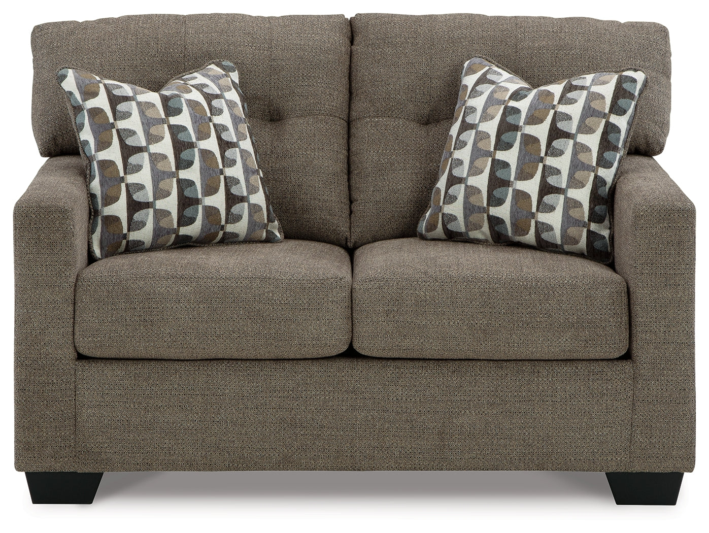 Mahoney Chocolate Sofa and Loveseat - Ornate Home
