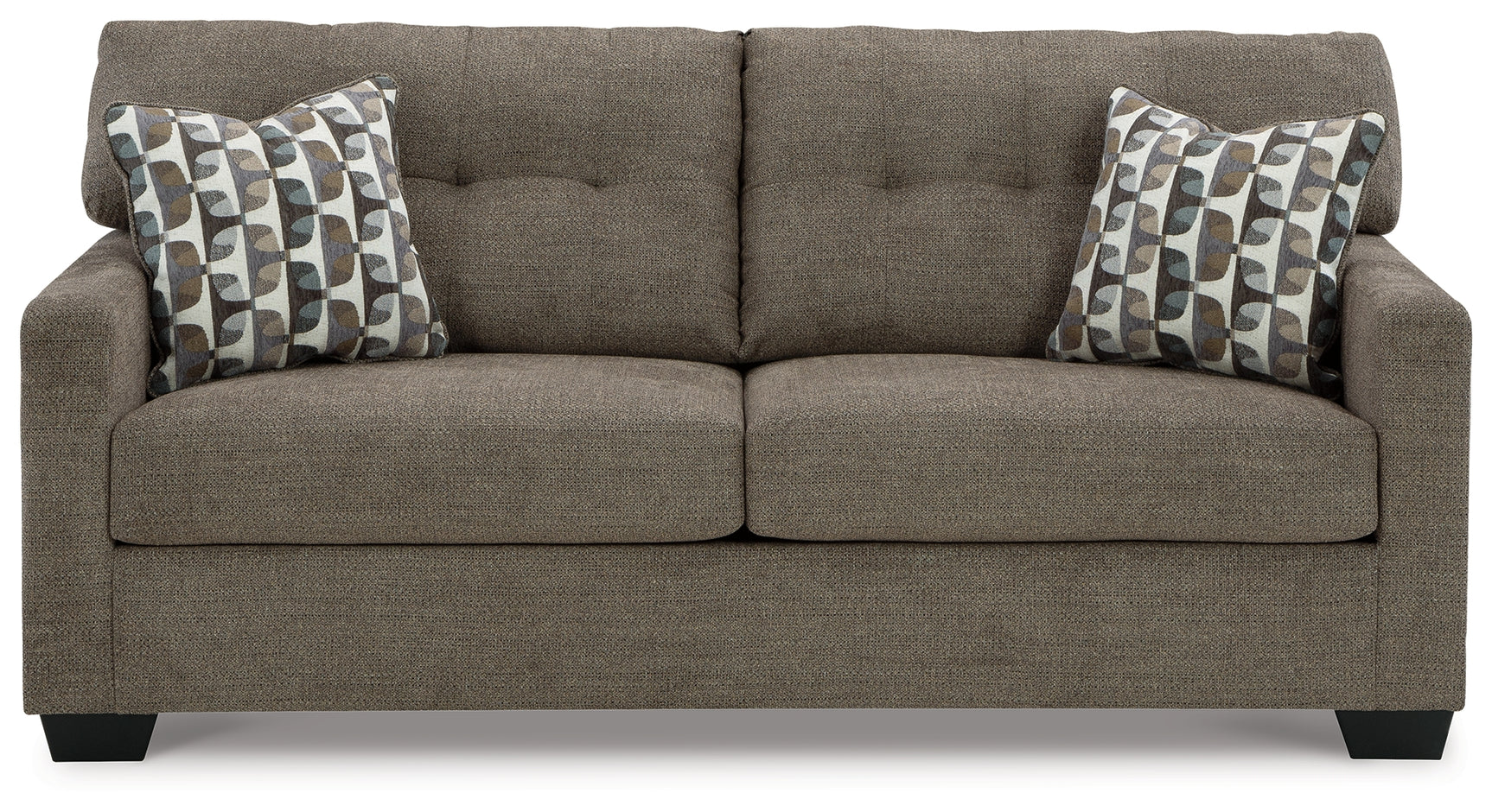 Mahoney Chocolate Sofa and Loveseat - Ornate Home