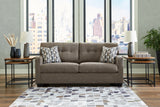 Mahoney Chocolate Sofa and Loveseat - Ornate Home