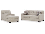 Mahoney Gray Sofa and Chaise (Online Special Price) - Ornate Home