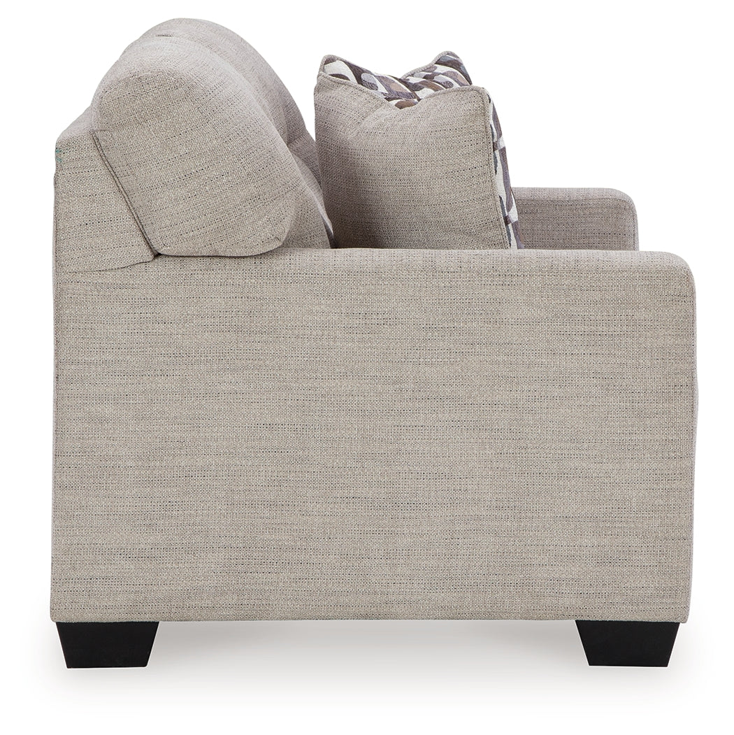 Mahoney Pebble Full Sofa Sleeper and Loveseat (Online Special Price) - Ornate Home
