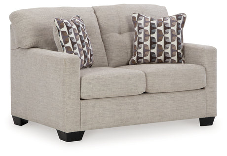 Mahoney Pebble Full Sofa Sleeper and Loveseat - Ornate Home