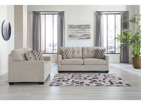 Mahoney Pebble Sofa & Loveseat Living Room Set / 2pc (Online Special Price) - Ornate Home