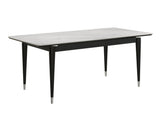 Maidstone Black/White Dining Table - Ornate Home