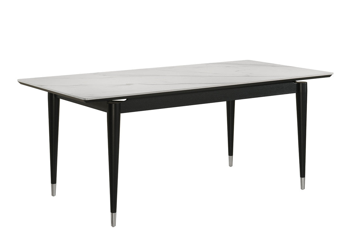 Maidstone Black/White Dining Table - Ornate Home