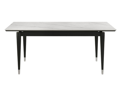 Maidstone Black/White Dining Table - Ornate Home