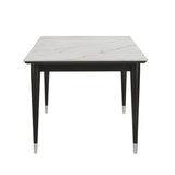Maidstone Black/White Dining Table - Ornate Home