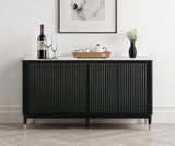 Maidstone Black/White Server - Ornate Home