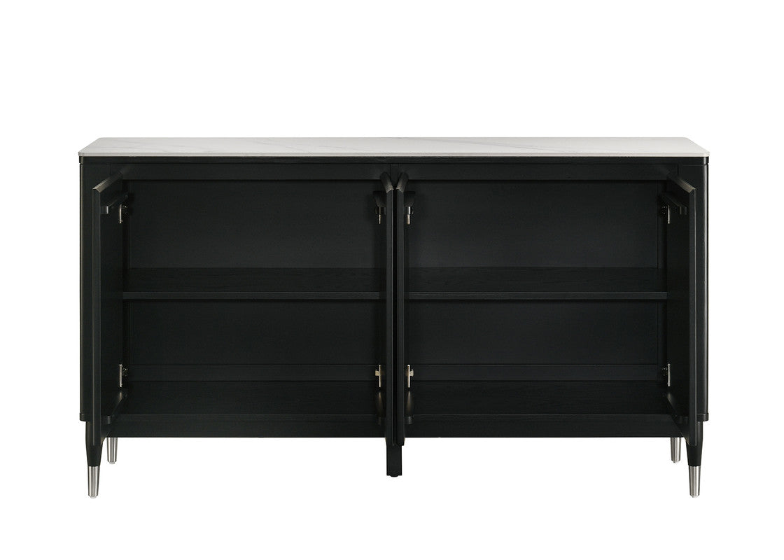 Maidstone Black/White Server - Ornate Home