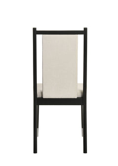 Maidstone Black/White Side Chair (Set of 2) - Ornate Home