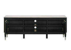 Maidstone Black/White Tv Console - Ornate Home