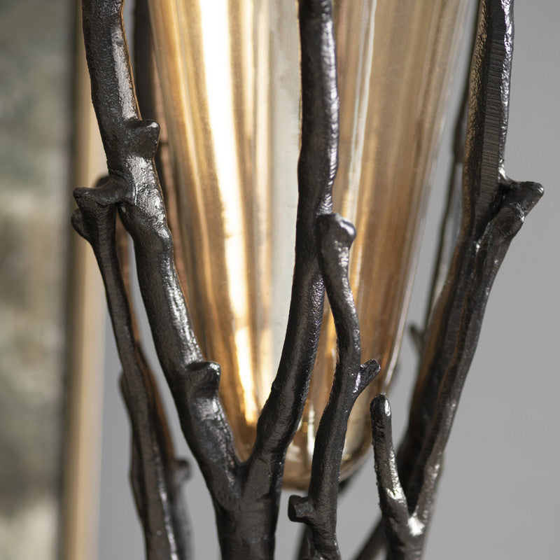 Mailie Bronze Vase Set - Ornate Home