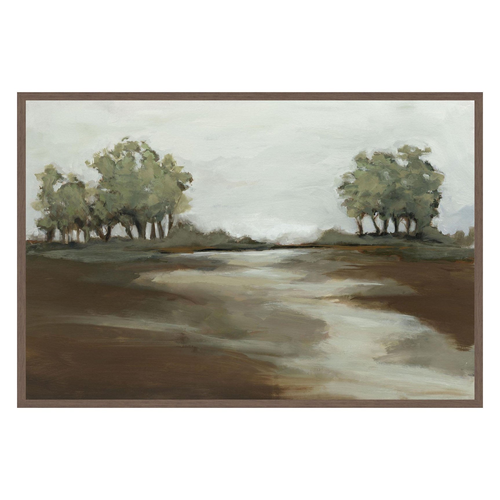 Maine Green Painting 48x72 by Buddy Whitlock - Ornate Home