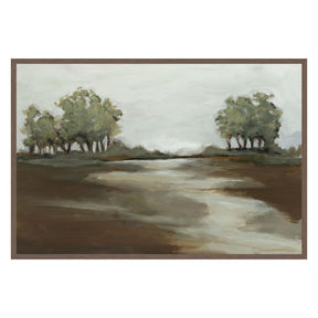 Maine Green Painting 48x72 by Buddy Whitlock - Ornate Home