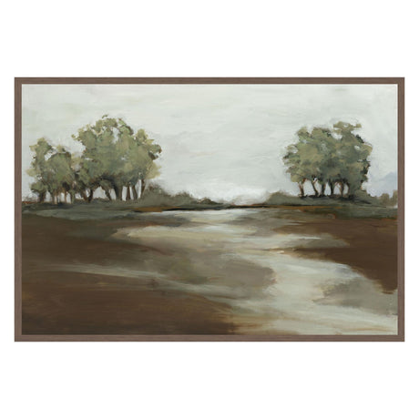 Maine Green Painting 48x72 by Buddy Whitlock - Ornate Home