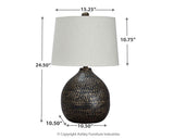 Maire Black/Gold Table Lamp (Set of 2) (Online Special Price) - Ornate Home