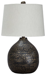 Maire Black/Gold Table Lamp (Set of 2) (Online Special Price) - Ornate Home