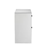 Maisha Mirrored & Faux Crystals Accent Table - Ornate Home