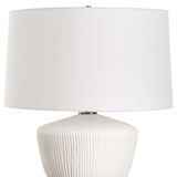 Maisie White Table Lamp - Ornate Home