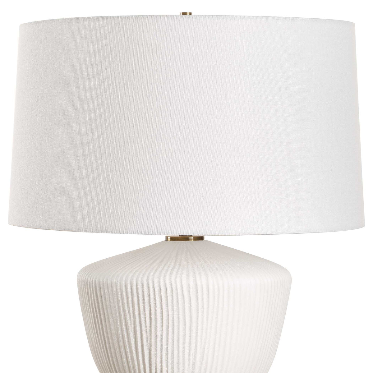 Maisie White Table Lamp - Ornate Home