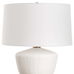 Maisie White Table Lamp - Ornate Home