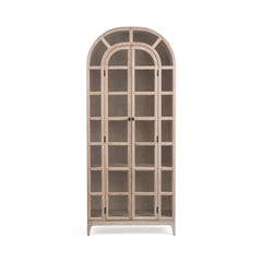 Maison Coastal Drift 2-Door Display Cabinet - Ornate Home