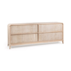 Maison Coastal Drift 4-Door Cabinet