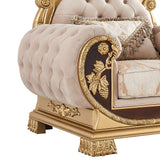 Maison de Paris Beige 3-Pc Living Room Set / HD-9016 - Ornate Home