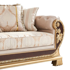 Maison de Paris Beige Loveseat / HD-L9016 - Ornate Home