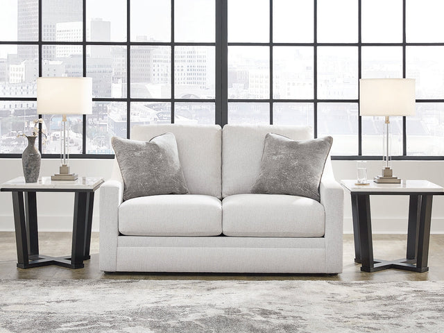 Maitelynn Chalk Loveseat - Ornate Home